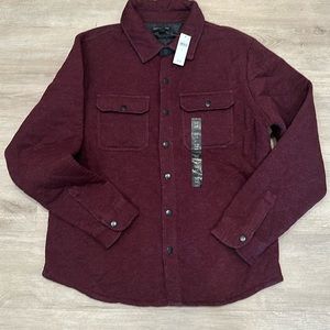 Banana Republic Quilted Shirt Jacket